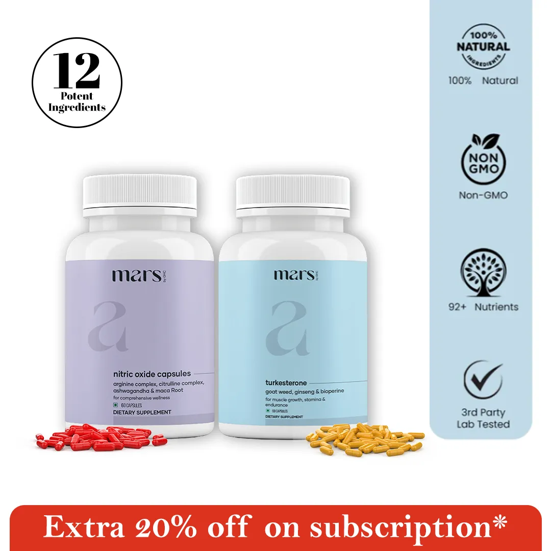 Power-Up Combo: Powered by Nitric Oxide & Turkesterone