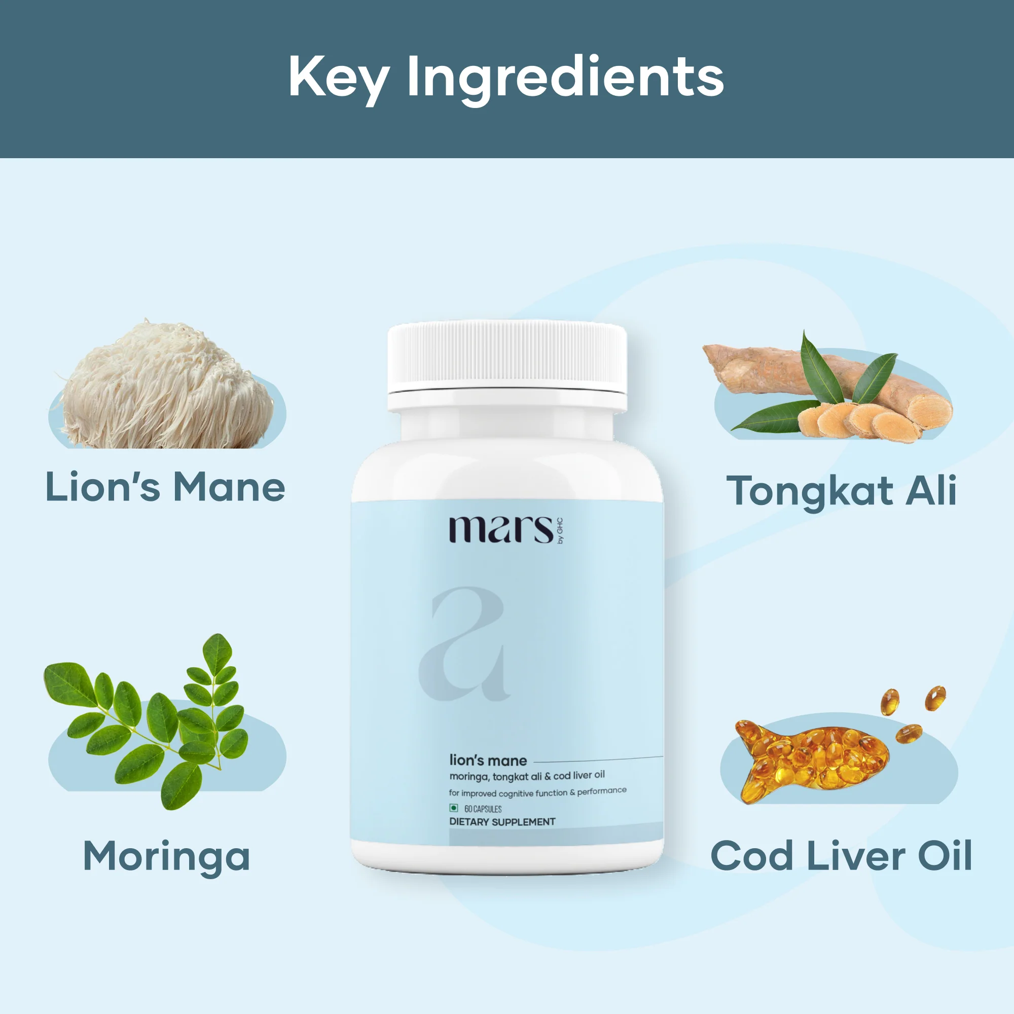 Super Strength Combo: Powered with Lion's mane & Shilajit Gold Resin - Image 2