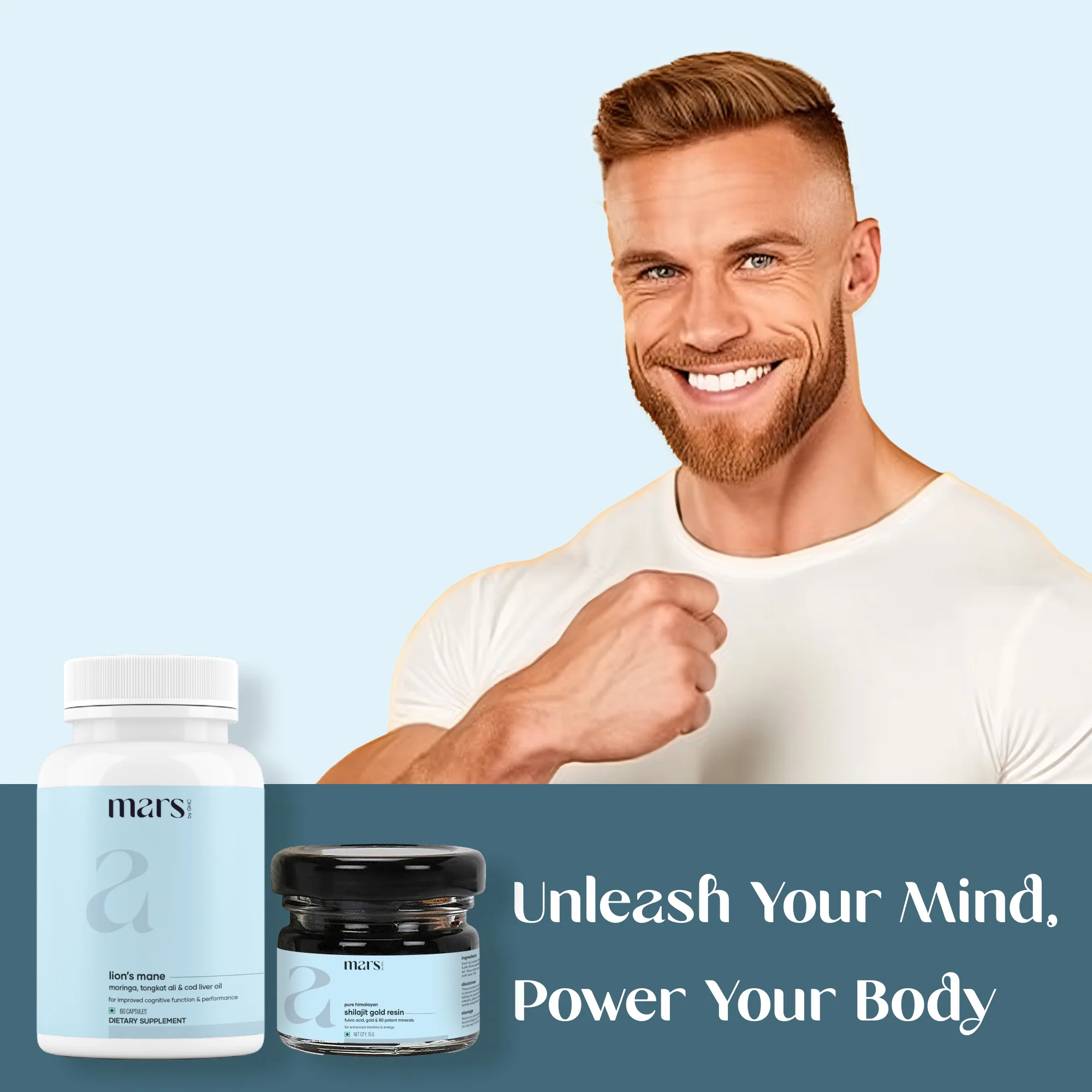 Super Strength Combo: Powered with Lion's mane & Shilajit Gold Resin - Image 5